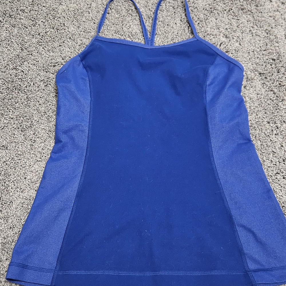 Under Armour Royal Blue Double-Strap Workout Tank